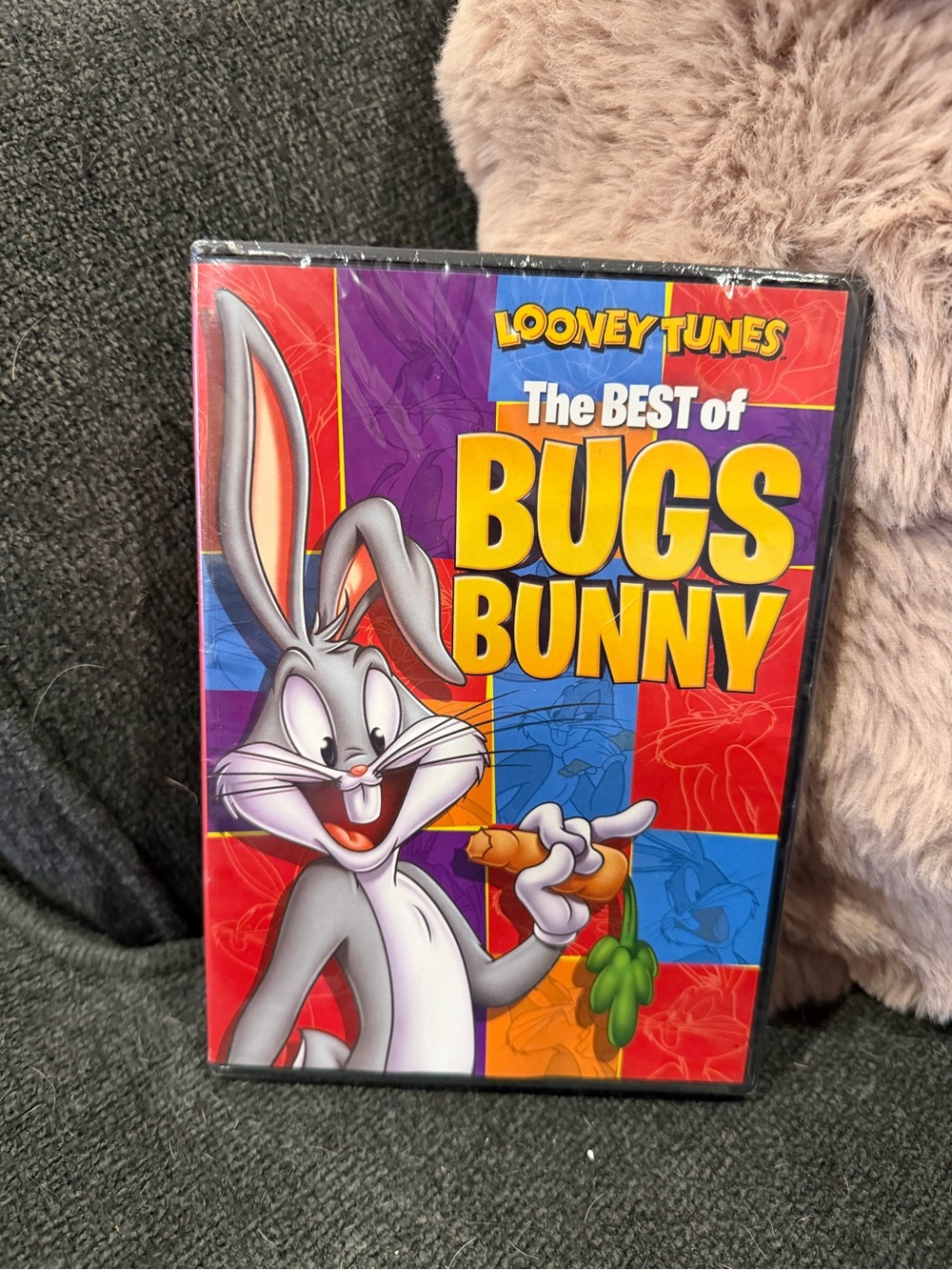Warner Bros. Bugs Bunny DVD — Red, Purple, Blue, Yellow